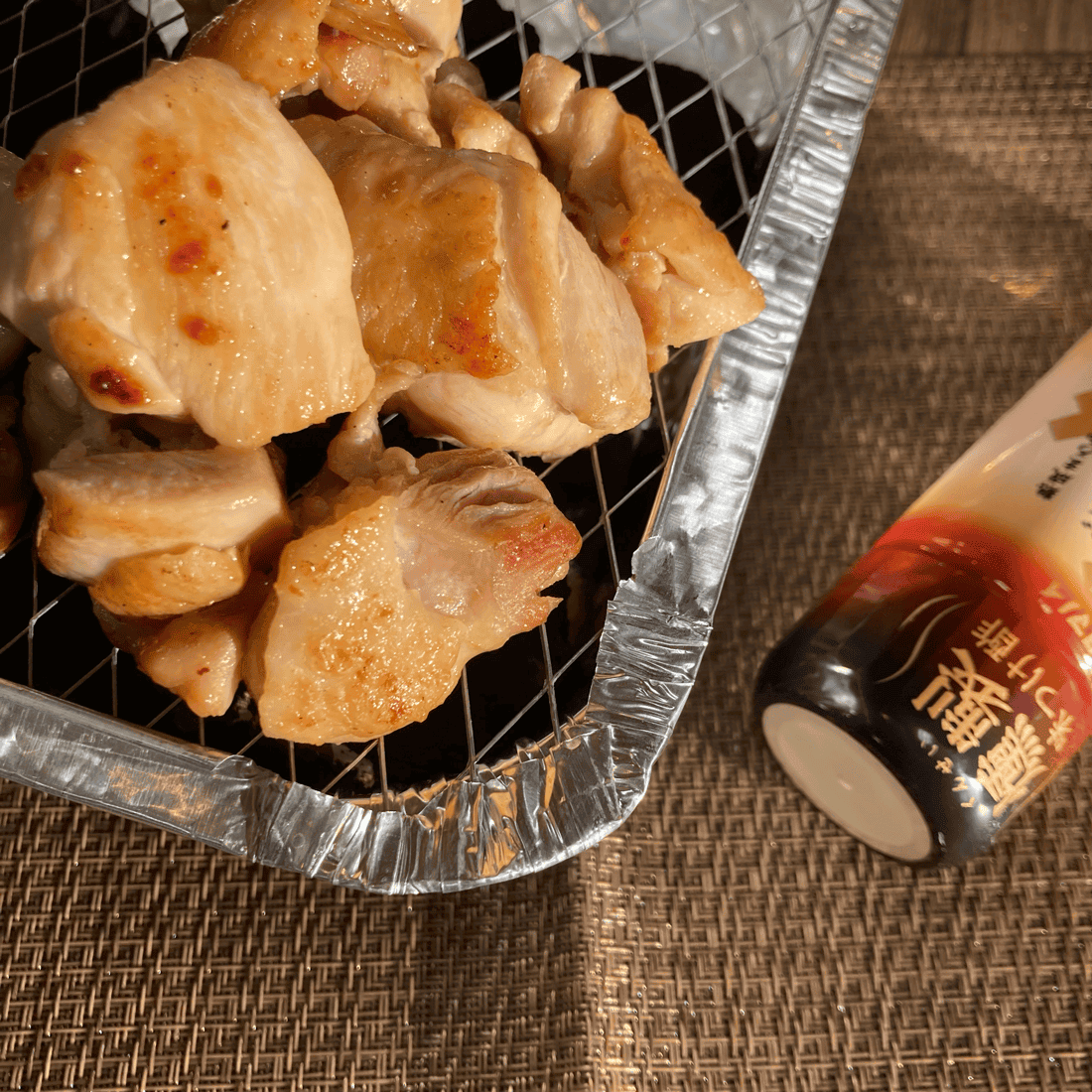 香ばしさ際立つ 燻製鶏の照り焼き