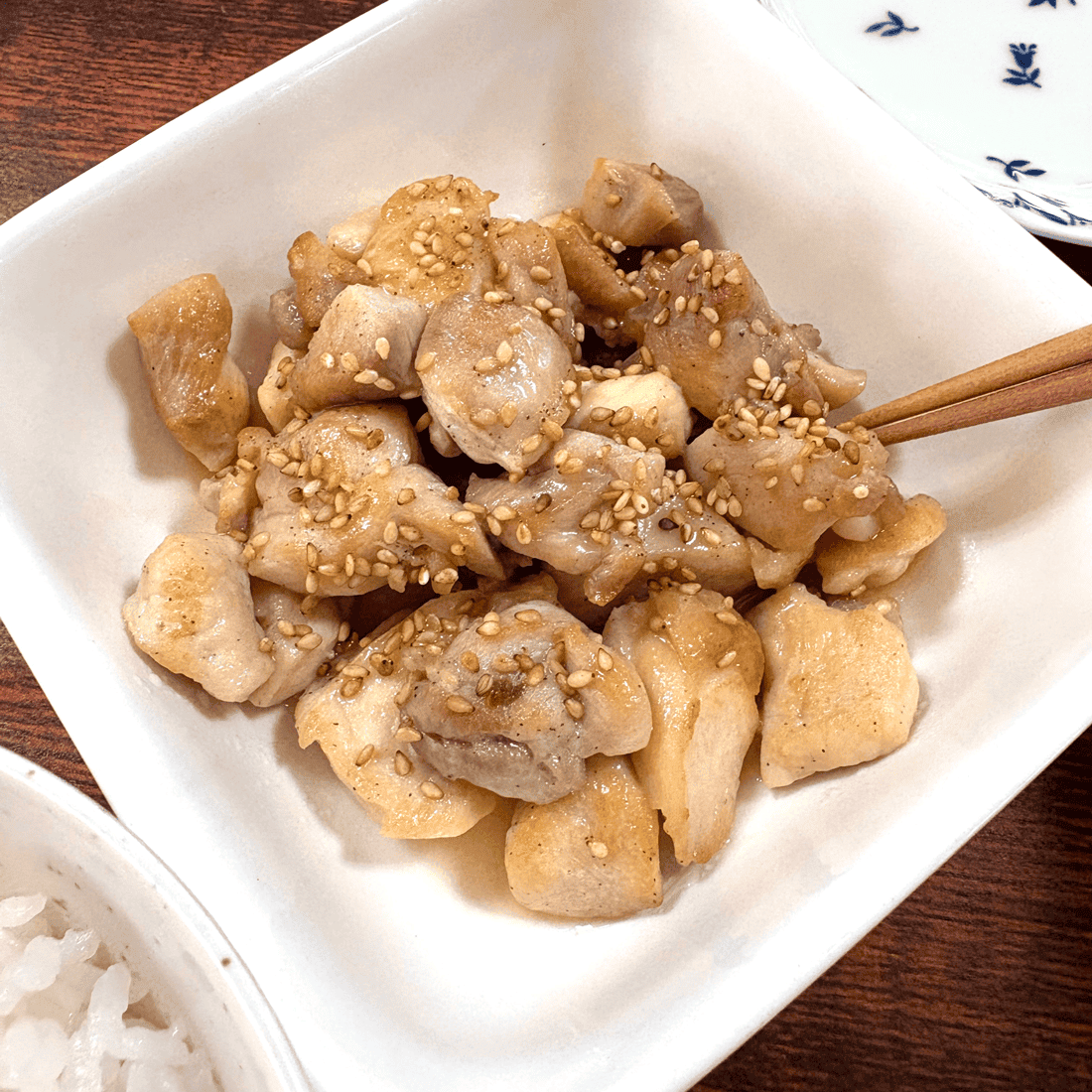 ヘルシー！さっぱり鶏もも肉炒め