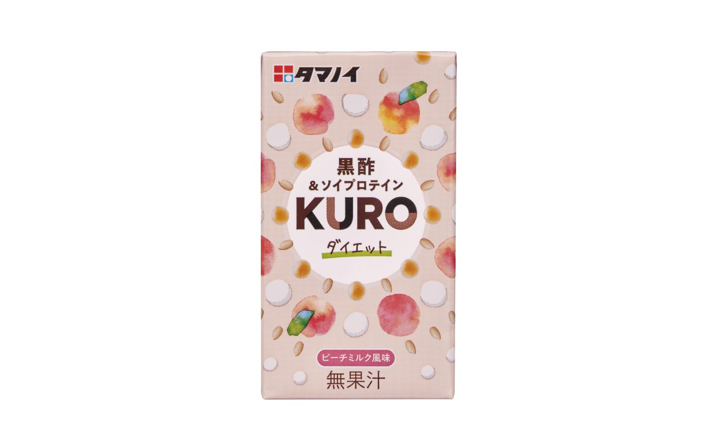 ～黒酢ドリンクのパイオニアがとろり新感覚の黒酢を提案！～ ピーチミルク風味の黒酢ドリンク「KURO」新発売！ 2022年3月1日（火）より全国で発売開始