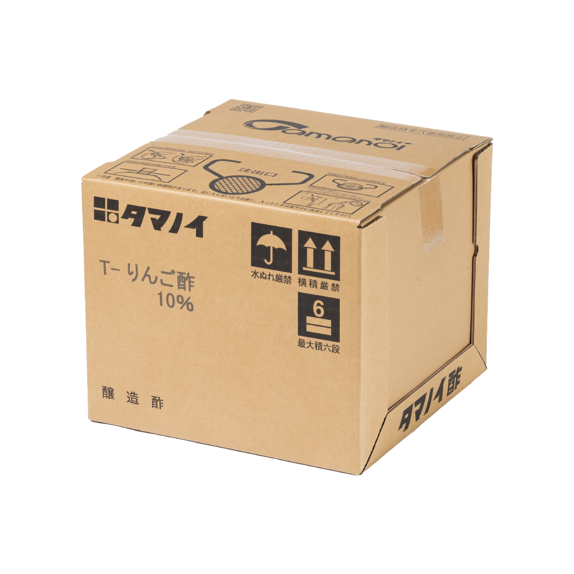 T-りんご酢10% 20L BIB