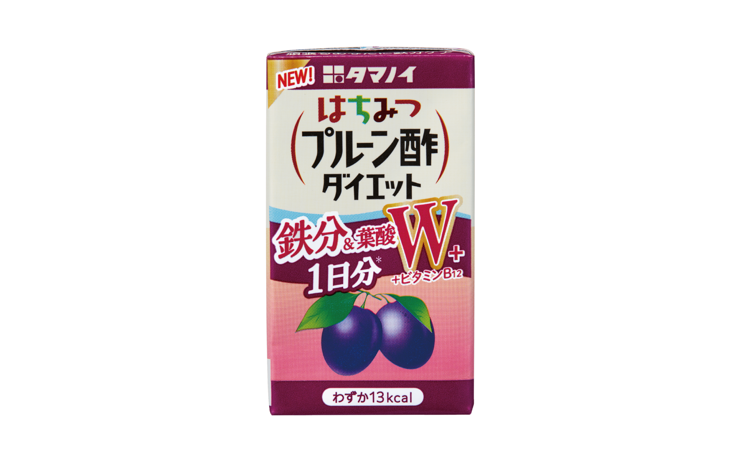 頑張る女性の忙しい毎日に、もっと手軽に健康を。 「はちみつプルーン酢ダイエット 125ml BP」リニューアル発売 ～鉄分・葉酸・ビタミンB12を1日分配合～